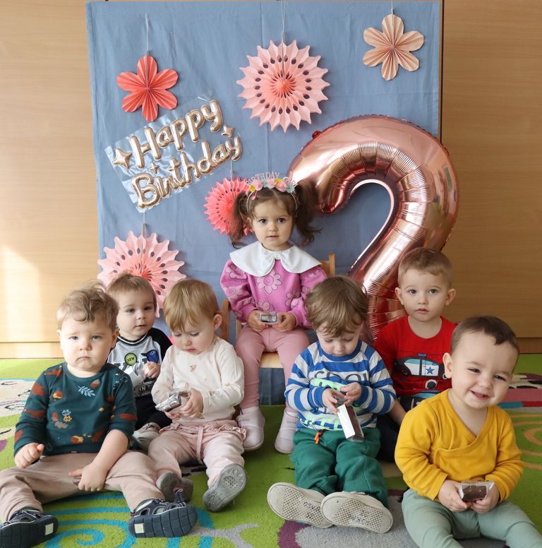 Urodziny w grupie Pszczółki