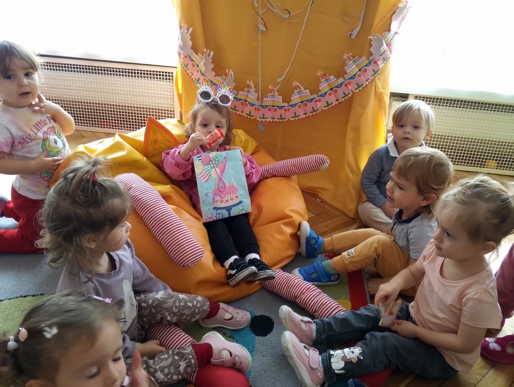 Urodziny w grupie Motylki