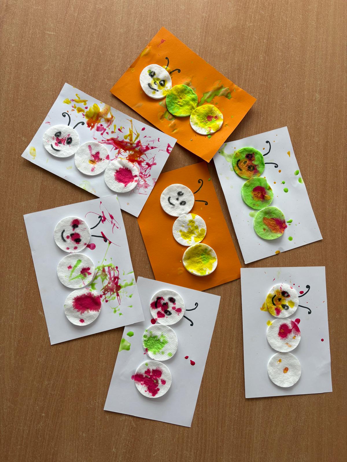 Zajęcia plastyczne w Motylkach