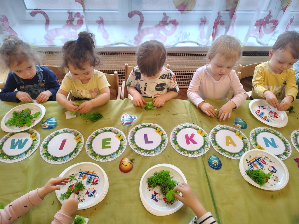 Wielkanocne warsztaty w grupie Motylki