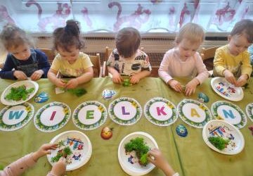 Wielkanocne warsztaty w grupie Motylki