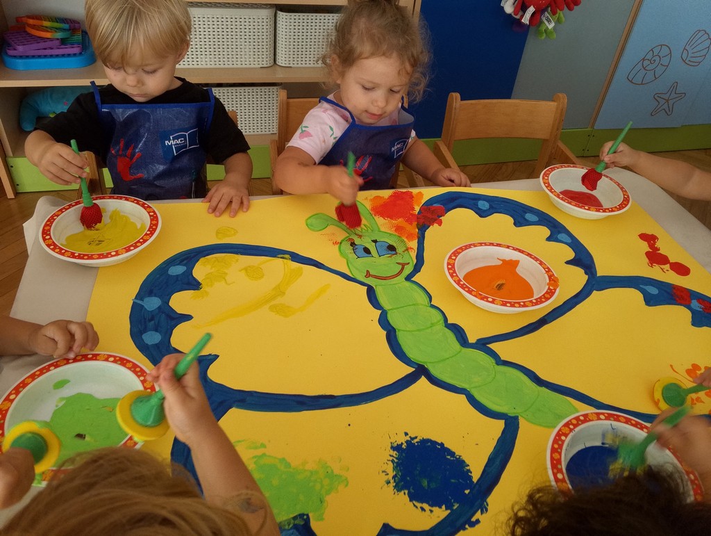 Dzień Kropki w grupie Motylki