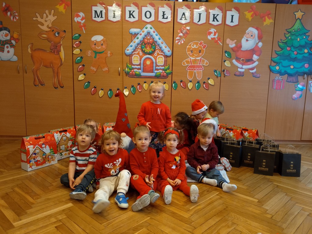 Odwiedziny Świętego Mikołaja w Motylkach