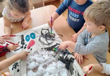 Zajęcia senso-plastyczne w Motylkach